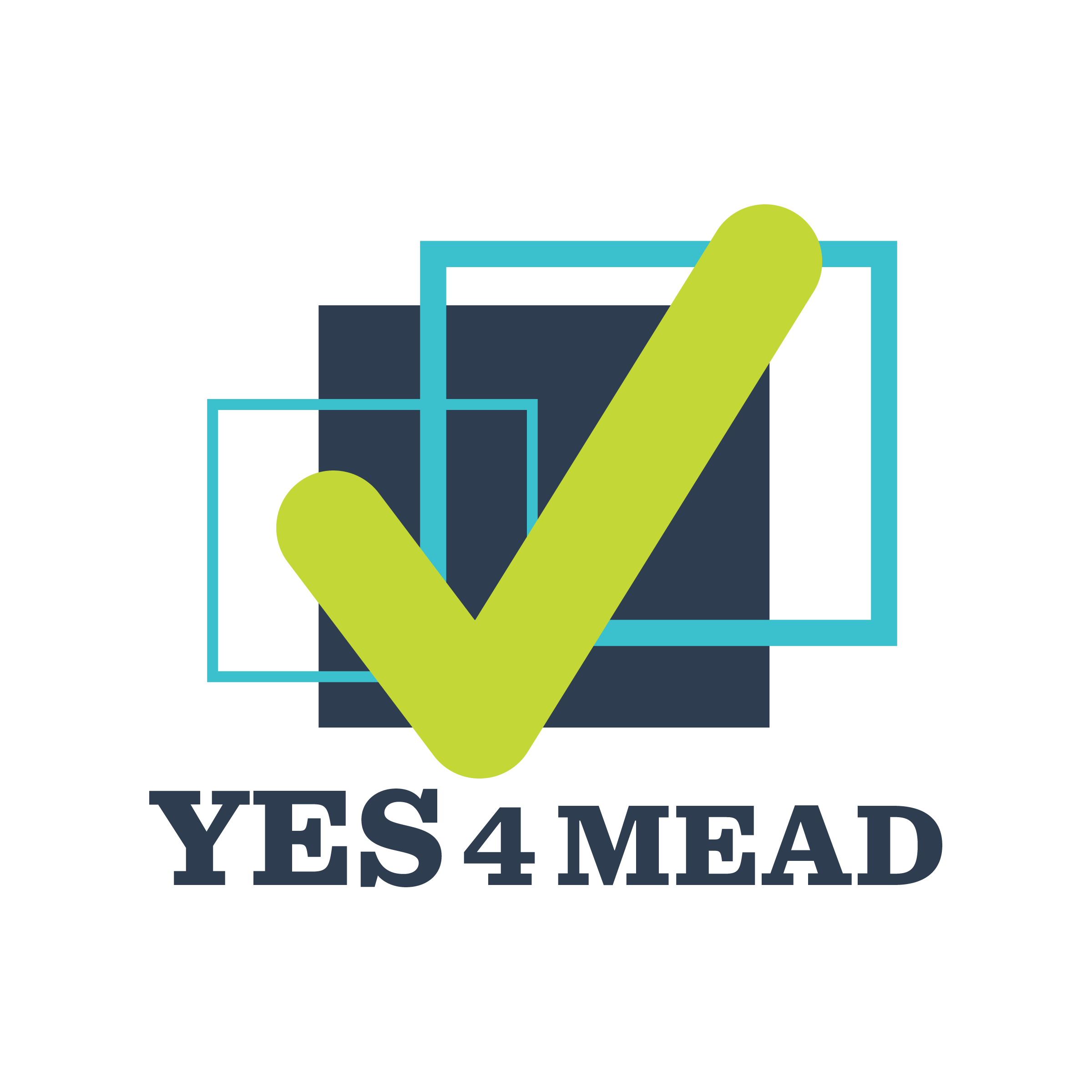 Yes 4 Mead logo with green check mark